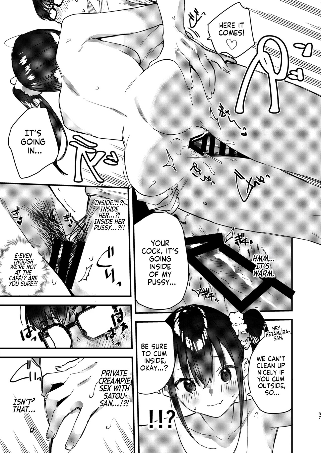 Hentai Manga Comic-My Favorite Girl's Part-time Job Offers H Services to Regular Customers 5-Read-36